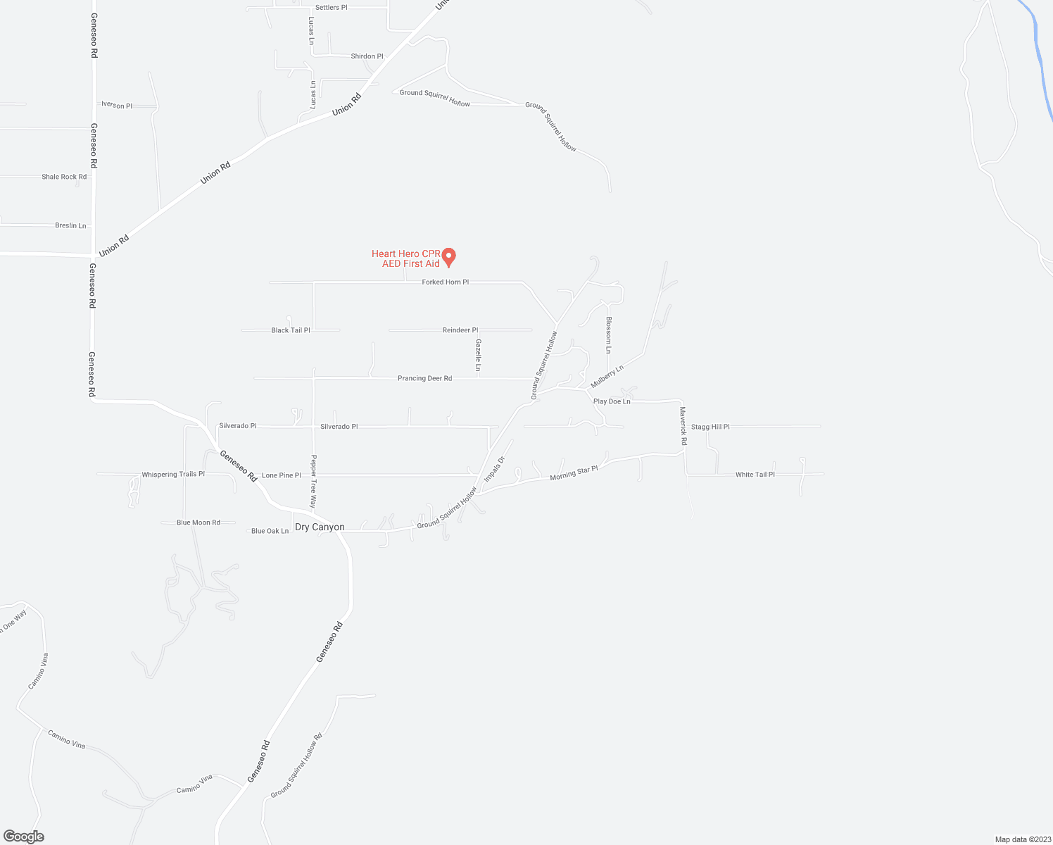 map of restaurants, bars, coffee shops, grocery stores, and more near 5525 Impala Drive in Paso Robles