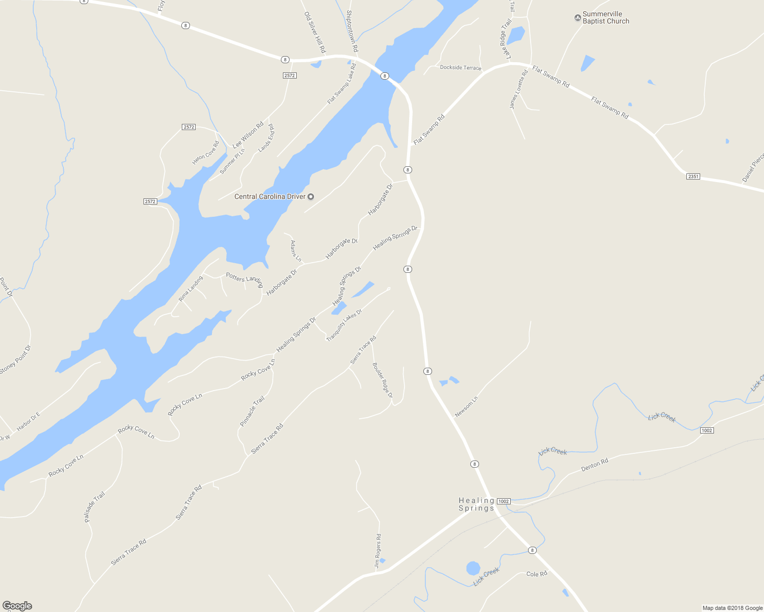 map of restaurants, bars, coffee shops, grocery stores, and more near 2837 Sierra Trace Road in Denton