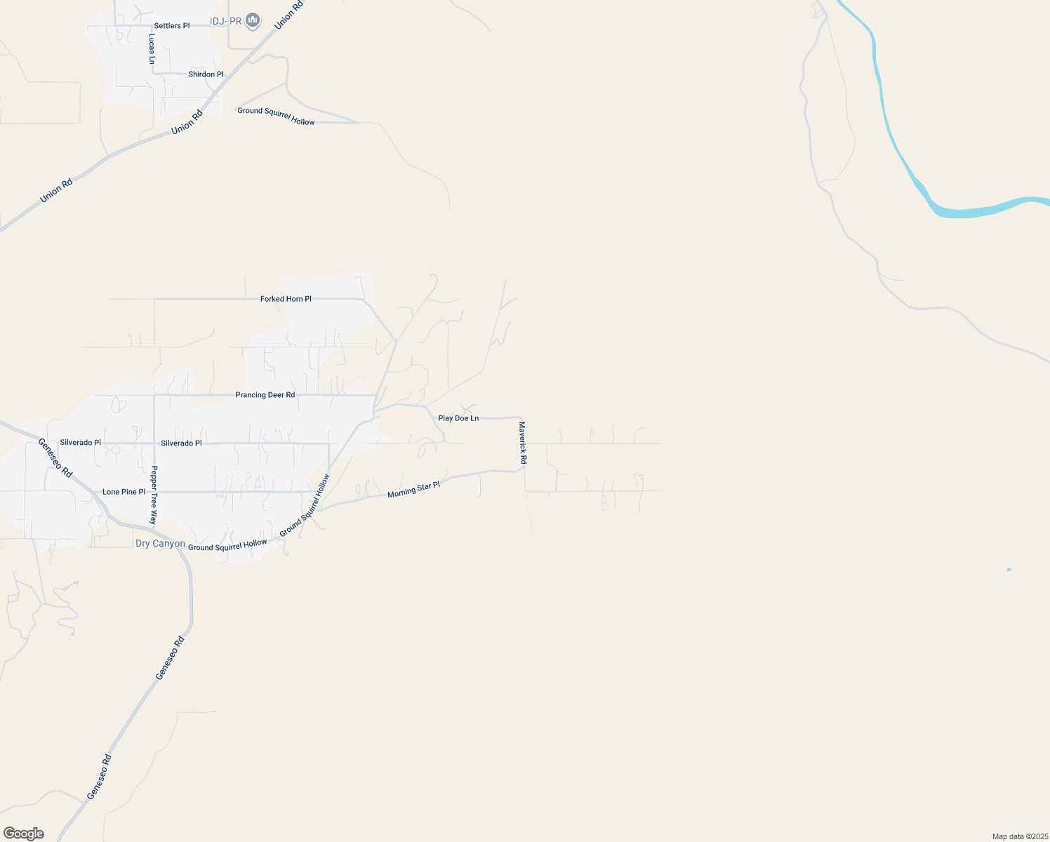 map of restaurants, bars, coffee shops, grocery stores, and more near Maverick Way in San Luis Obispo County