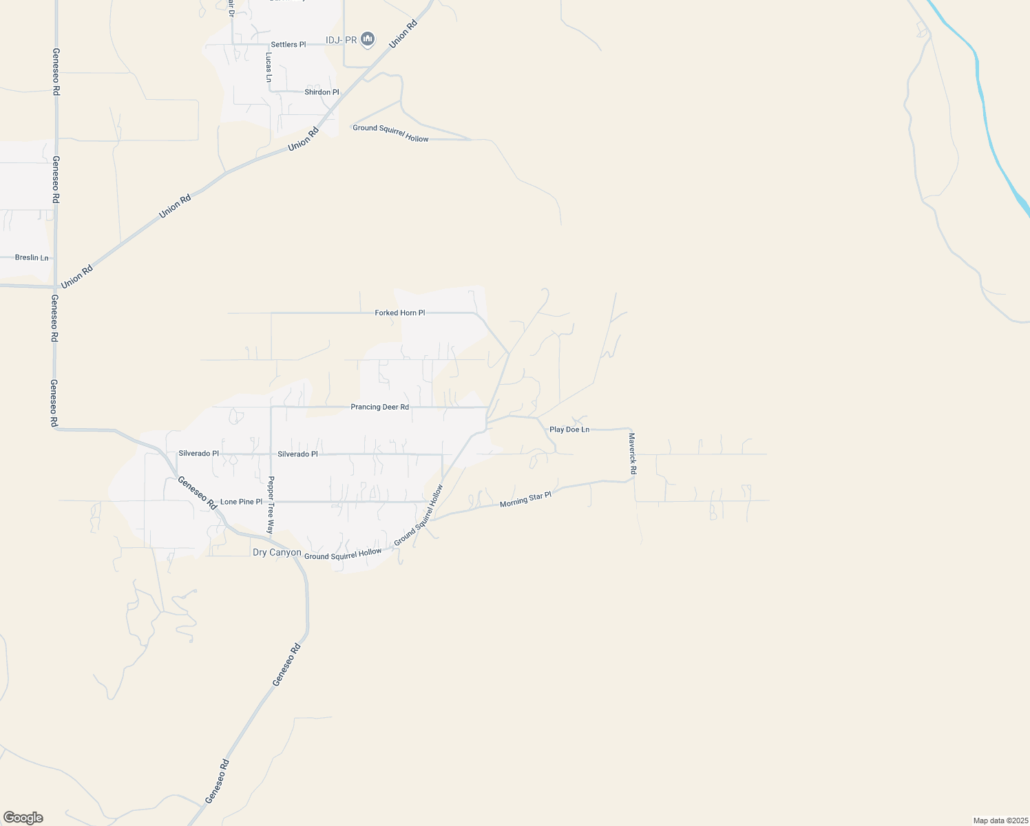 map of restaurants, bars, coffee shops, grocery stores, and more near 5525 Play Doe Lane in Paso Robles