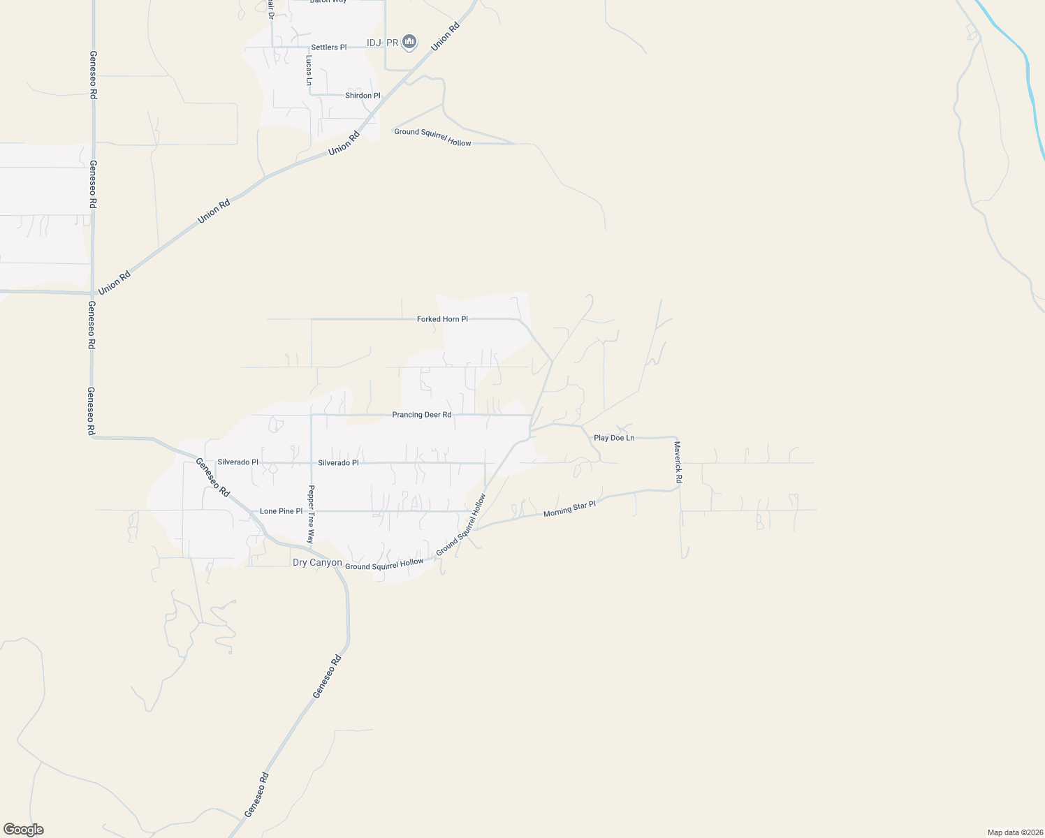 map of restaurants, bars, coffee shops, grocery stores, and more near 5514 Prancing Deer Road in Paso Robles