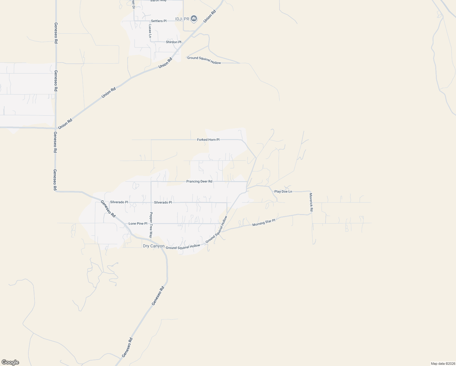 map of restaurants, bars, coffee shops, grocery stores, and more near 5514 Prancing Deer Road in Paso Robles