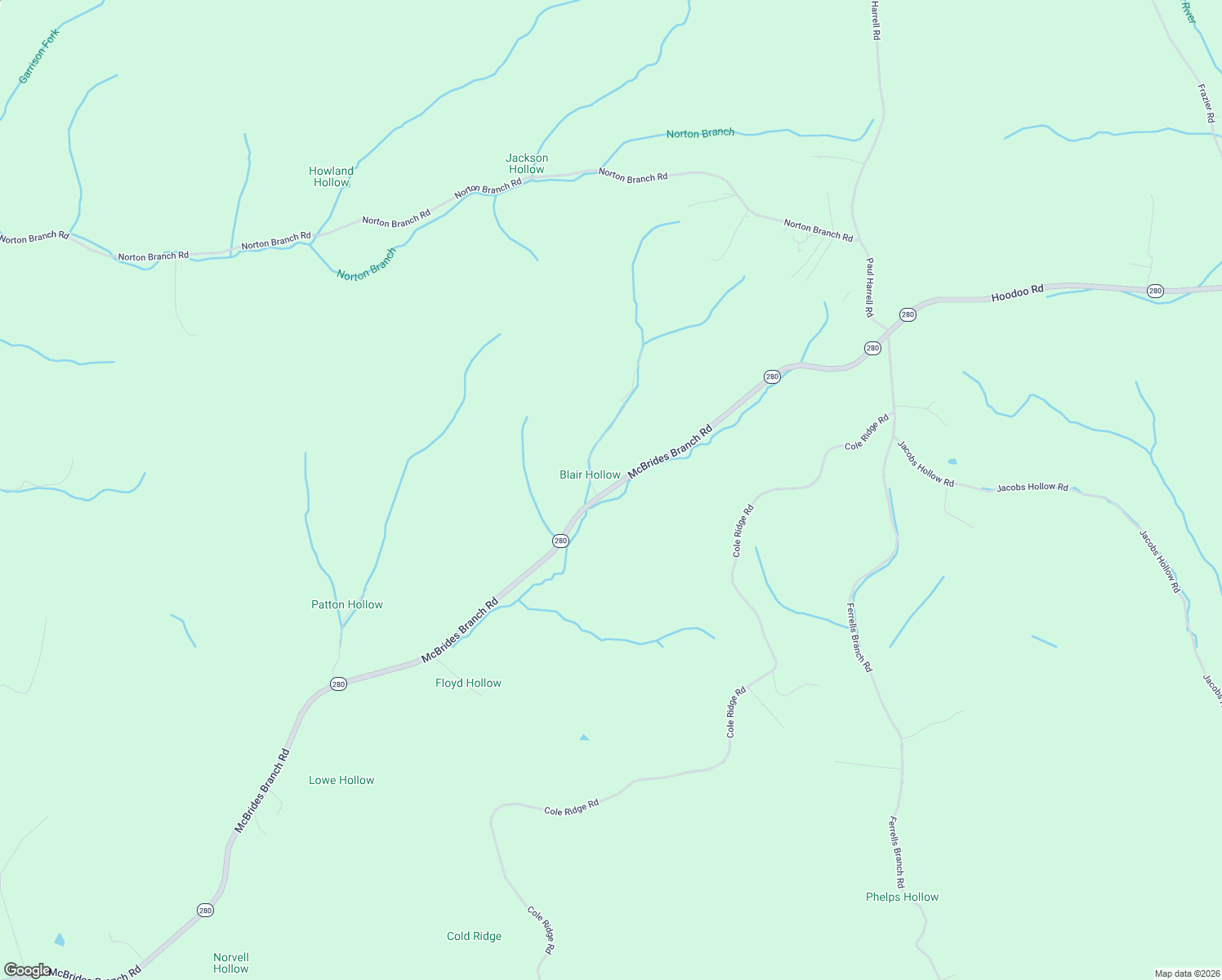map of restaurants, bars, coffee shops, grocery stores, and more near 2592 McBrides Branch Road in Beechgrove