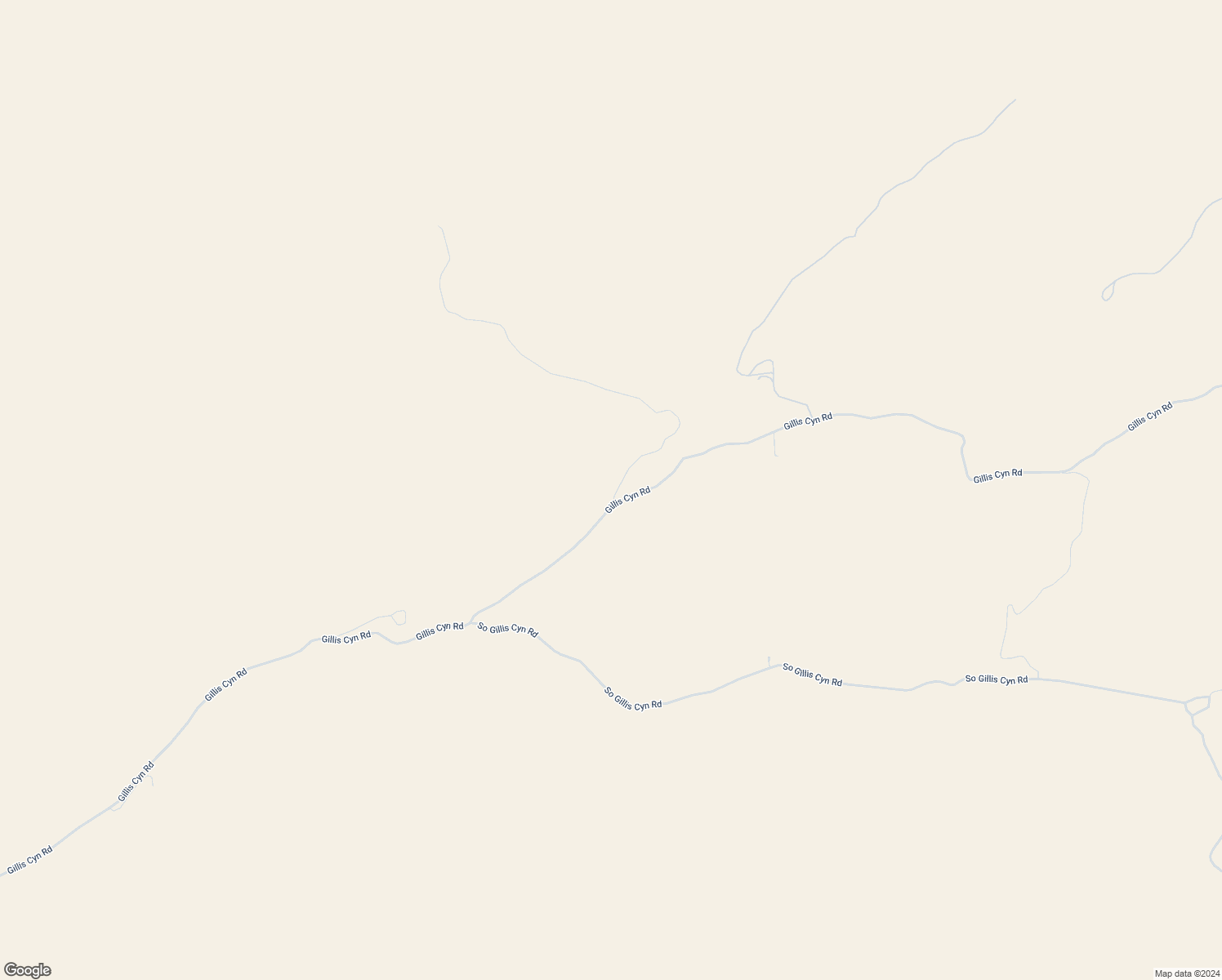 map of restaurants, bars, coffee shops, grocery stores, and more near 3160 Gillis Canyon Road in Shandon