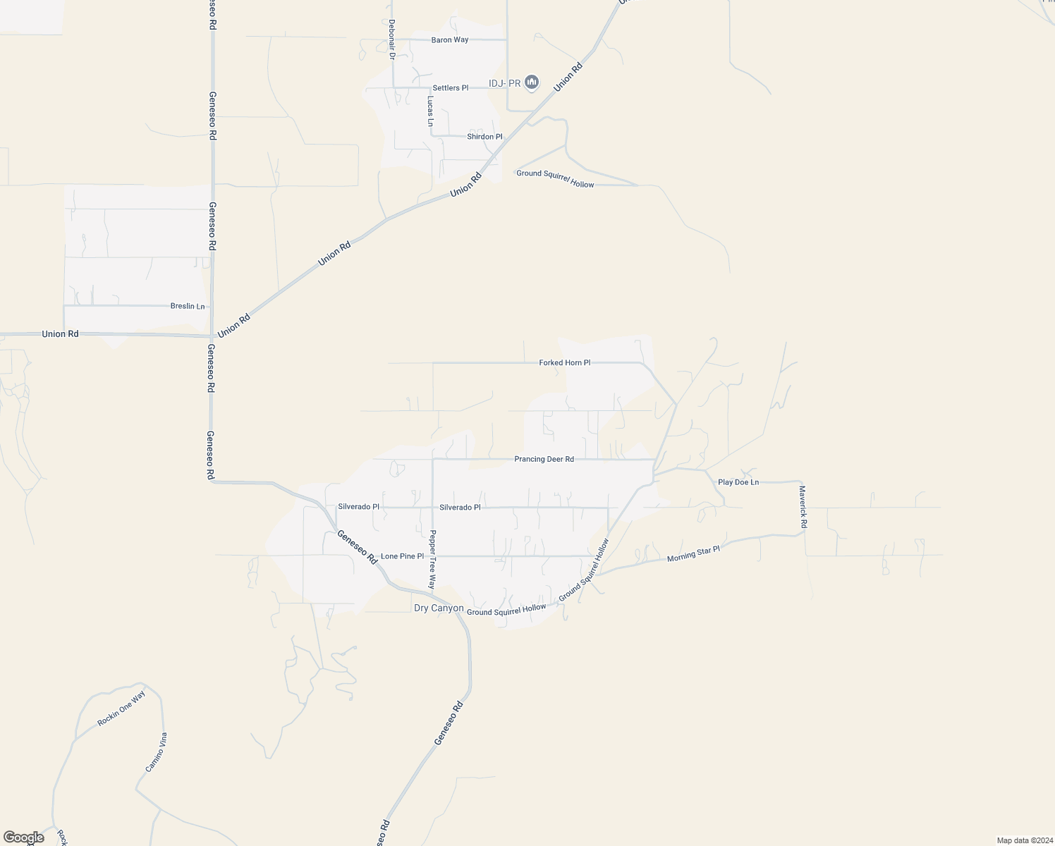 map of restaurants, bars, coffee shops, grocery stores, and more near 5696 Reindeer Place in Paso Robles