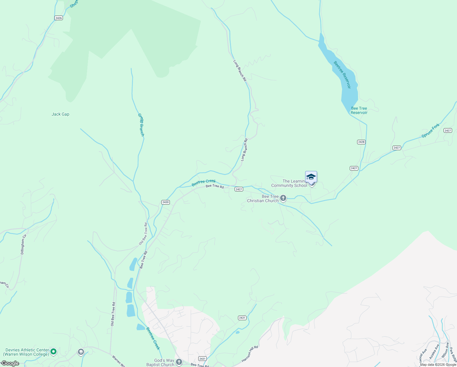 map of restaurants, bars, coffee shops, grocery stores, and more near 0 Long Branch Road in Swannanoa