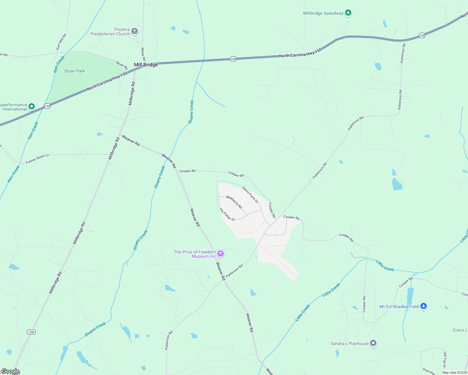 map of restaurants, bars, coffee shops, grocery stores, and more near 583 Davis Farm Drive in Salisbury