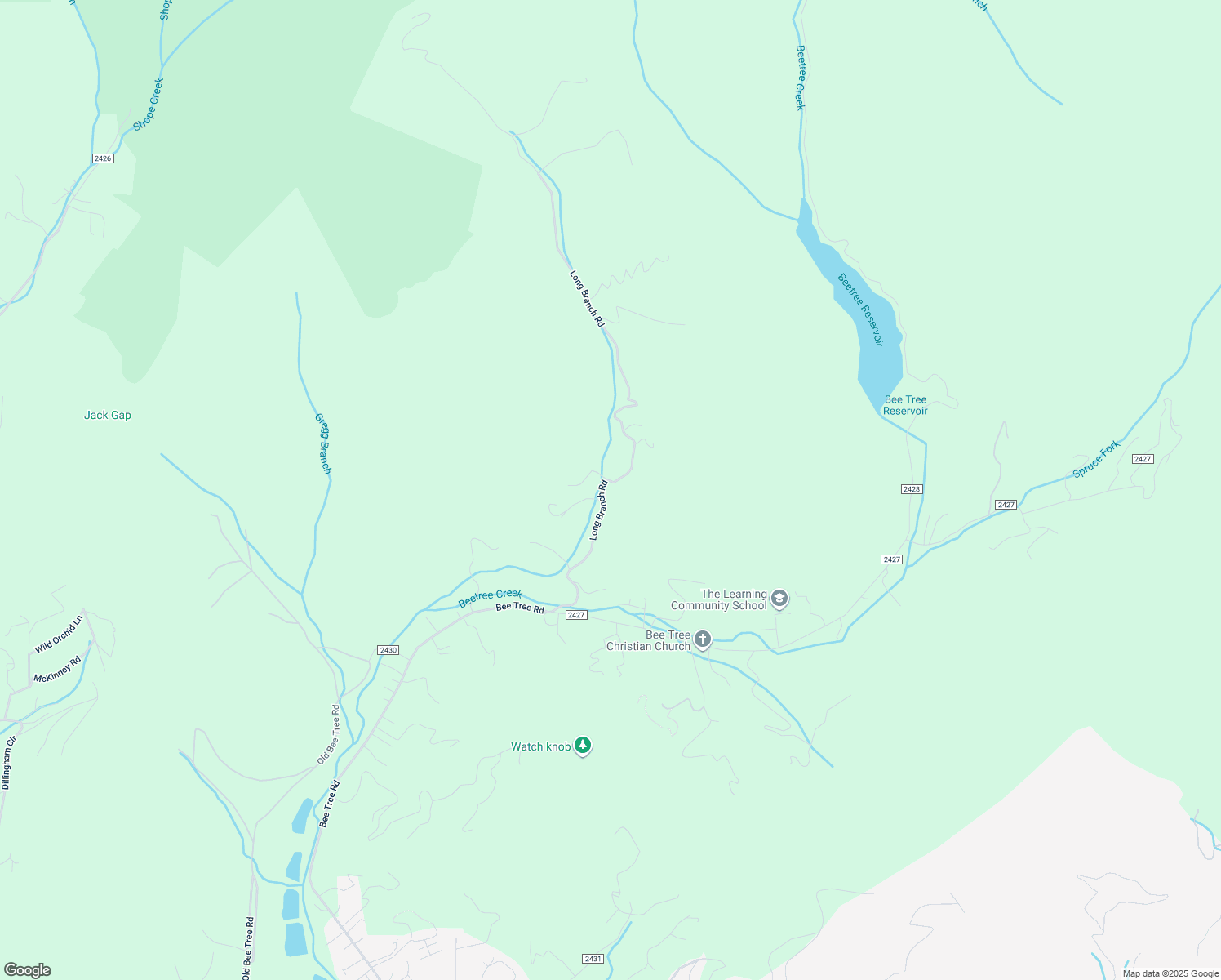 map of restaurants, bars, coffee shops, grocery stores, and more near 213 Long Branch Road in Swannanoa