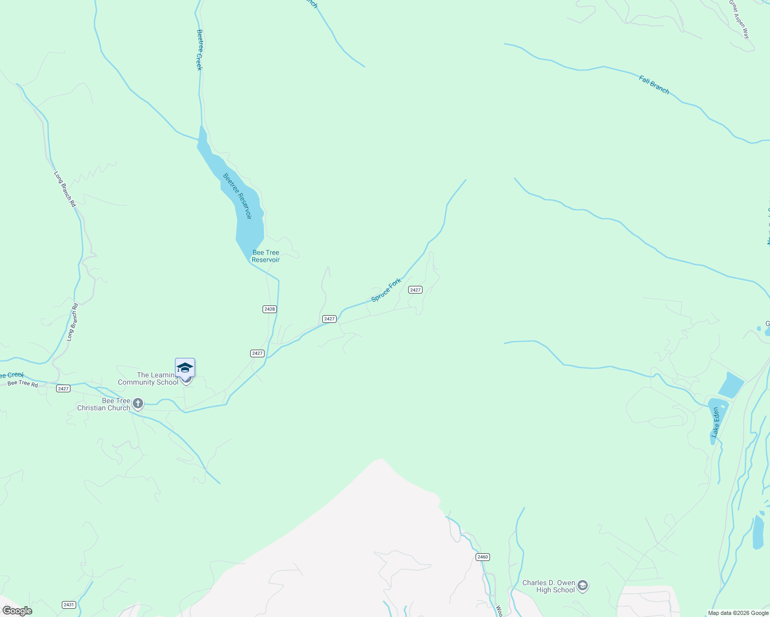 map of restaurants, bars, coffee shops, grocery stores, and more near 270 Summer Haven Road in Swannanoa