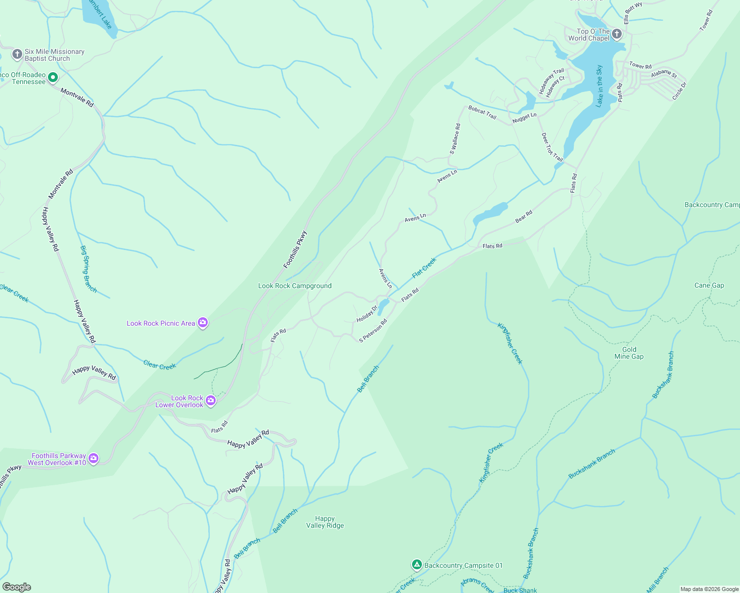 map of restaurants, bars, coffee shops, grocery stores, and more near 6820 Flats Road in Tallassee