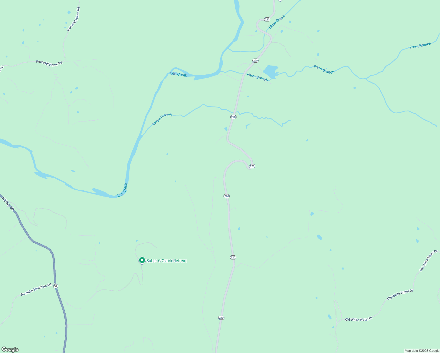 map of restaurants, bars, coffee shops, grocery stores, and more near 13943 State Highway 220 in Chester