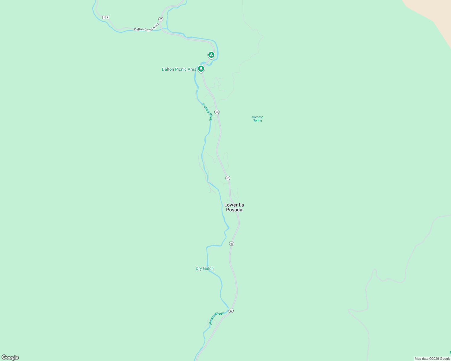 map of restaurants, bars, coffee shops, grocery stores, and more near 1076 New Mexico 63 in Pecos
