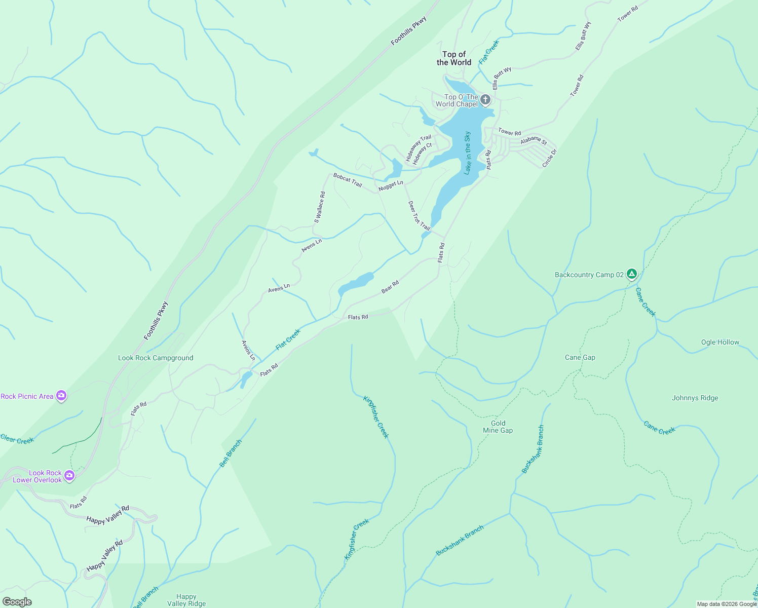 map of restaurants, bars, coffee shops, grocery stores, and more near 6419 Bear Road in Tallassee