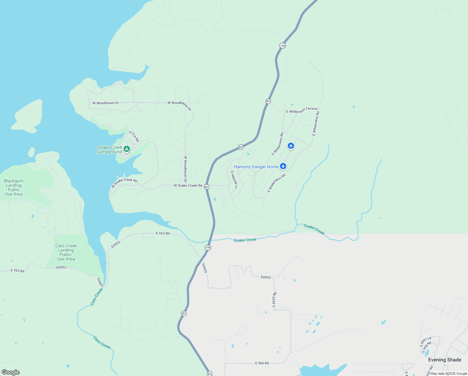 map of restaurants, bars, coffee shops, grocery stores, and more near 38675 Hillside Lane in Cookson