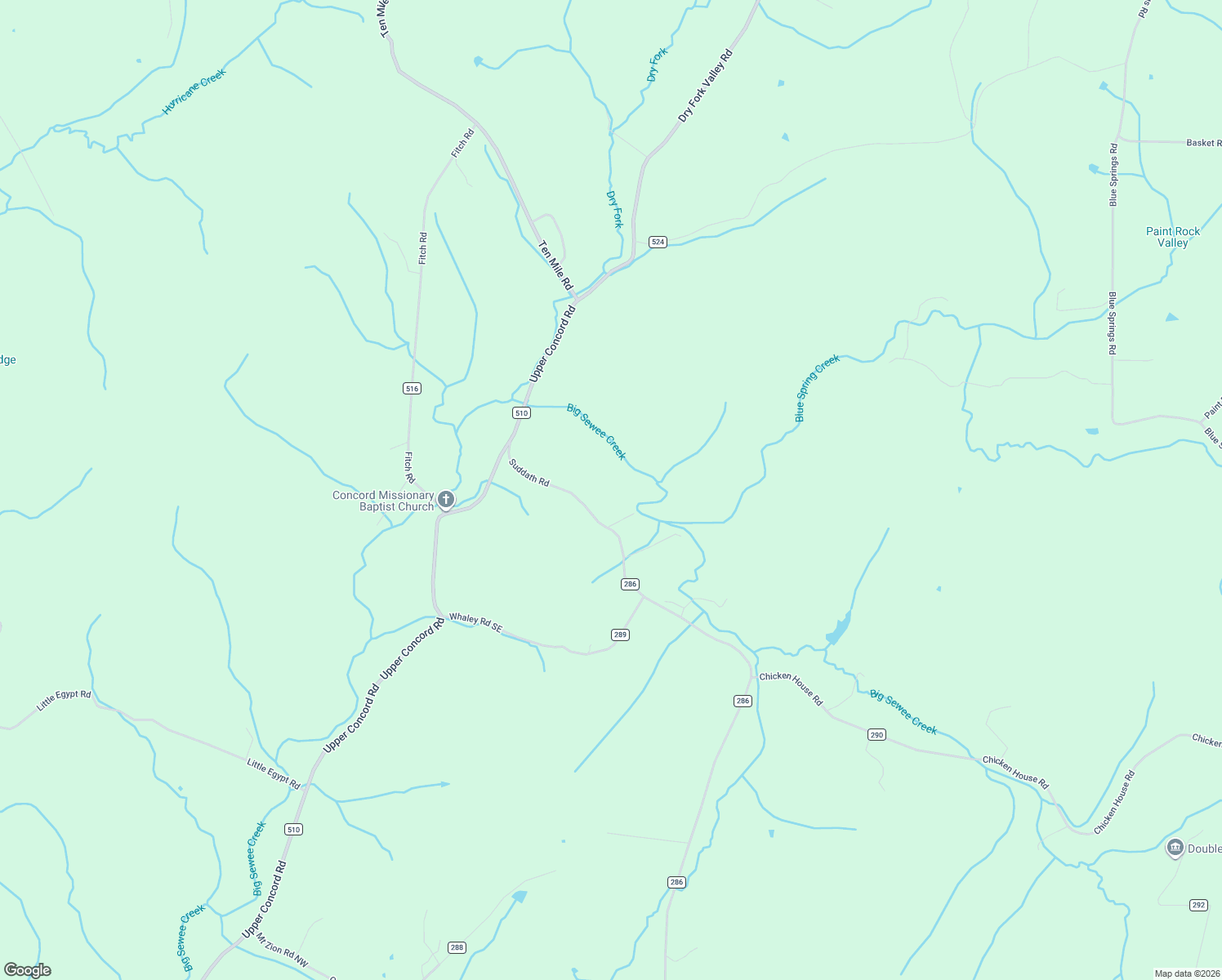 map of restaurants, bars, coffee shops, grocery stores, and more near 265 Suddath Road in Ten Mile