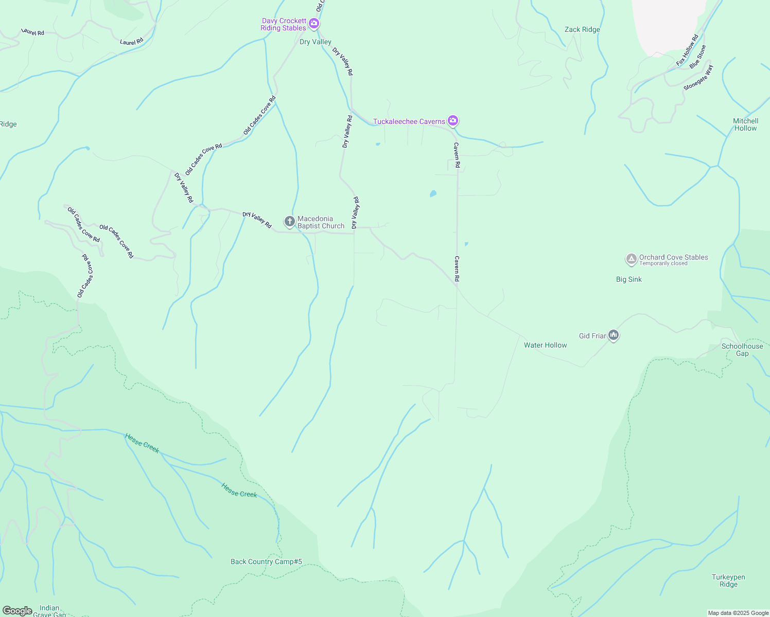 map of restaurants, bars, coffee shops, grocery stores, and more near 180 Mountain Breeze Drive in Townsend