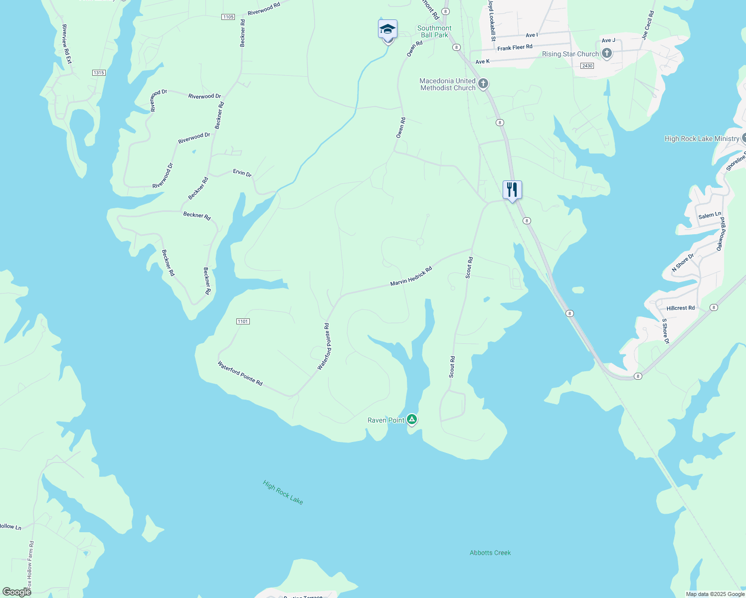 map of restaurants, bars, coffee shops, grocery stores, and more near 518 Starboard Reach in Lexington