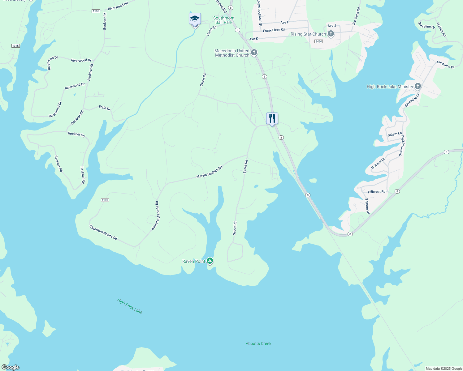 map of restaurants, bars, coffee shops, grocery stores, and more near 338 Scout Road in Lexington