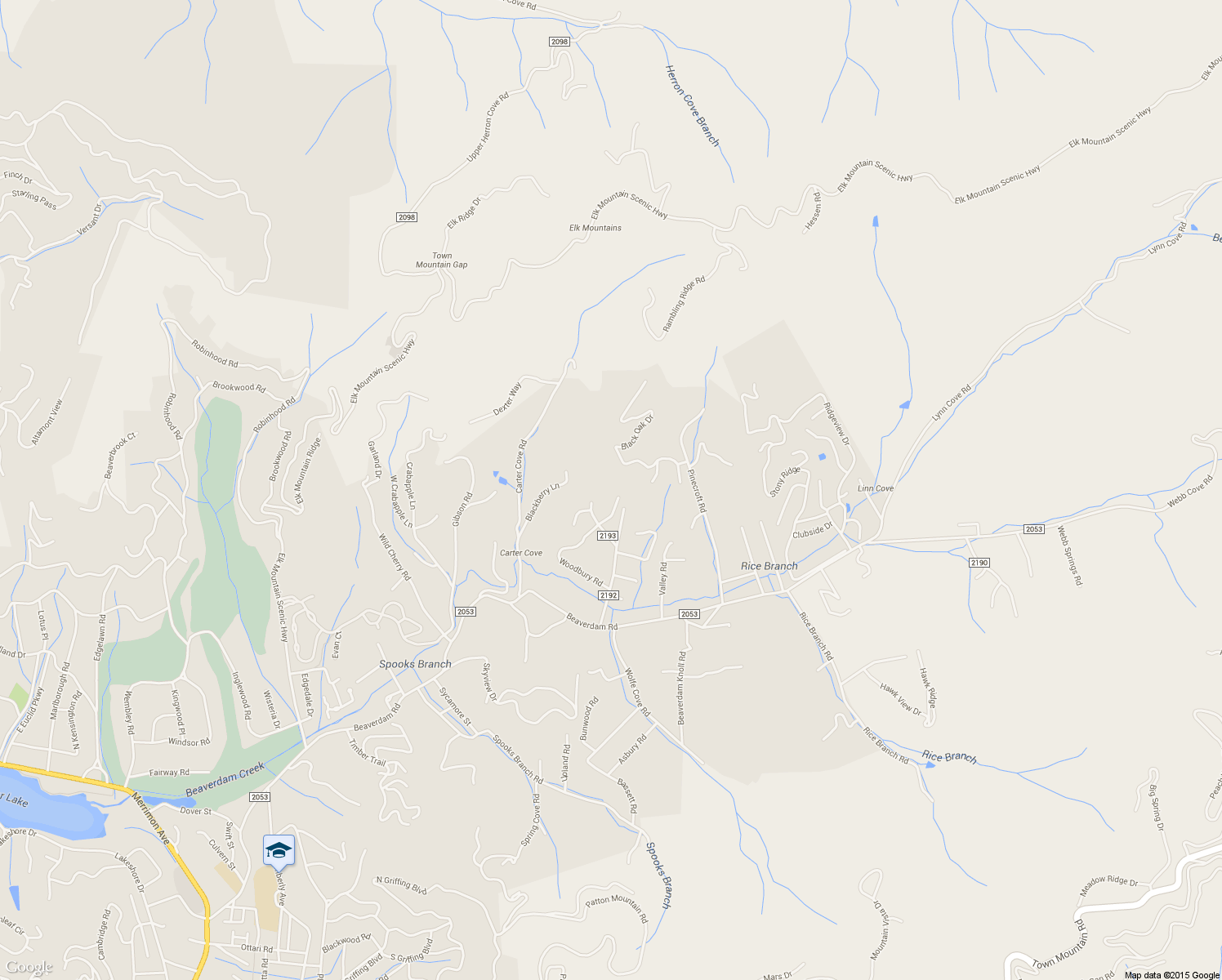 map of restaurants, bars, coffee shops, grocery stores, and more near 82 Woodbury Road in Asheville