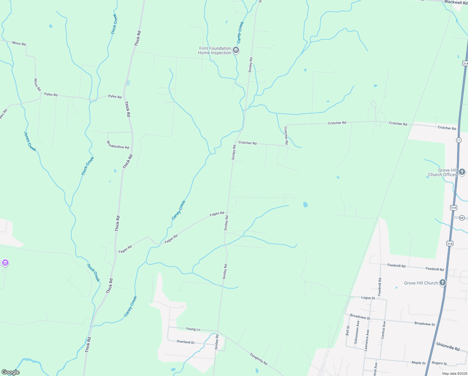 map of restaurants, bars, coffee shops, grocery stores, and more near 4603 Smiley Rd in Chapel Hill