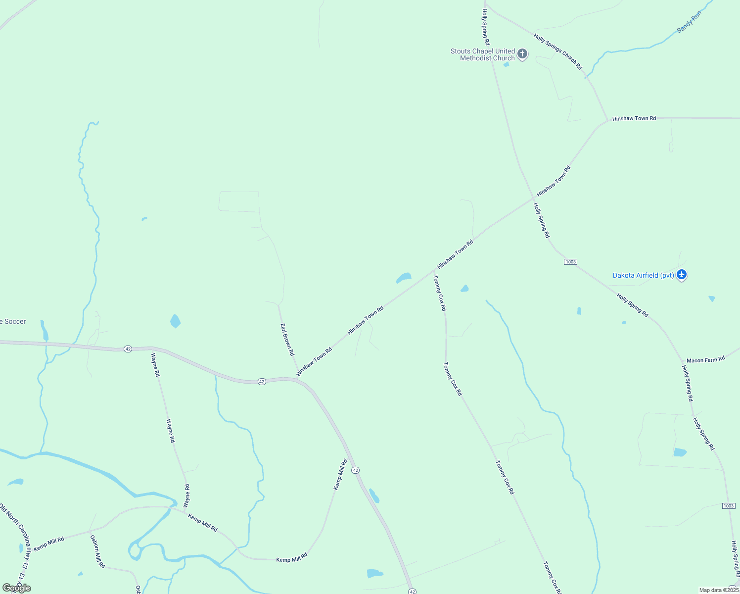 map of restaurants, bars, coffee shops, grocery stores, and more near 4479 Hinshaw Town Road in Ramseur