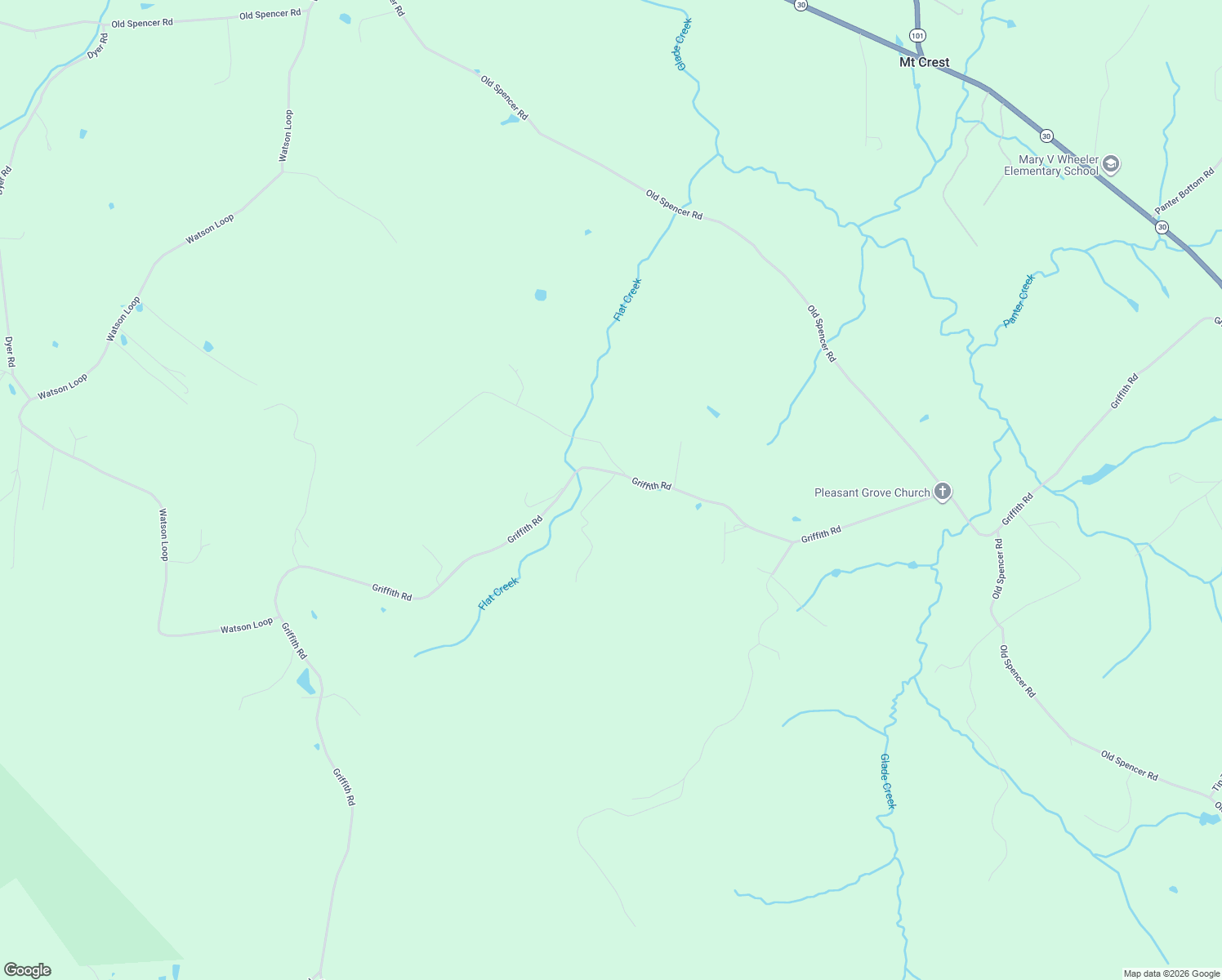 map of restaurants, bars, coffee shops, grocery stores, and more near 10483 Griffith Road in Pikeville