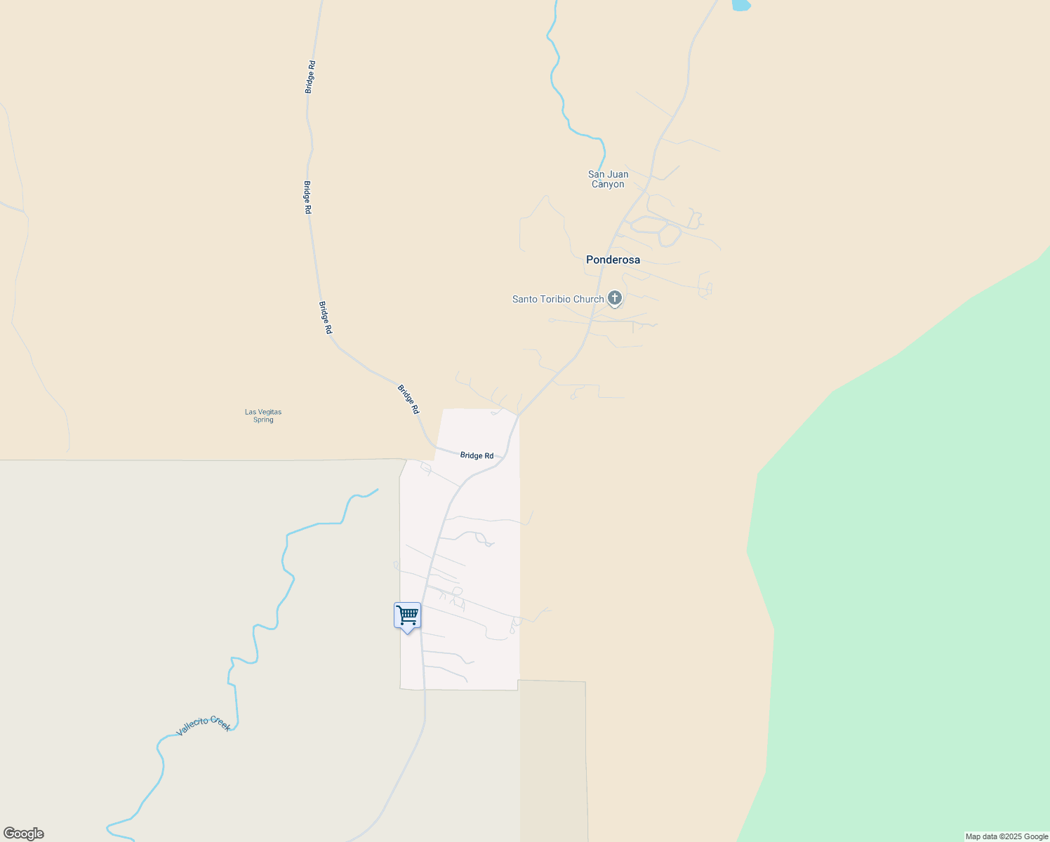 map of restaurants, bars, coffee shops, grocery stores, and more near 4022 New Mexico 290 in Ponderosa