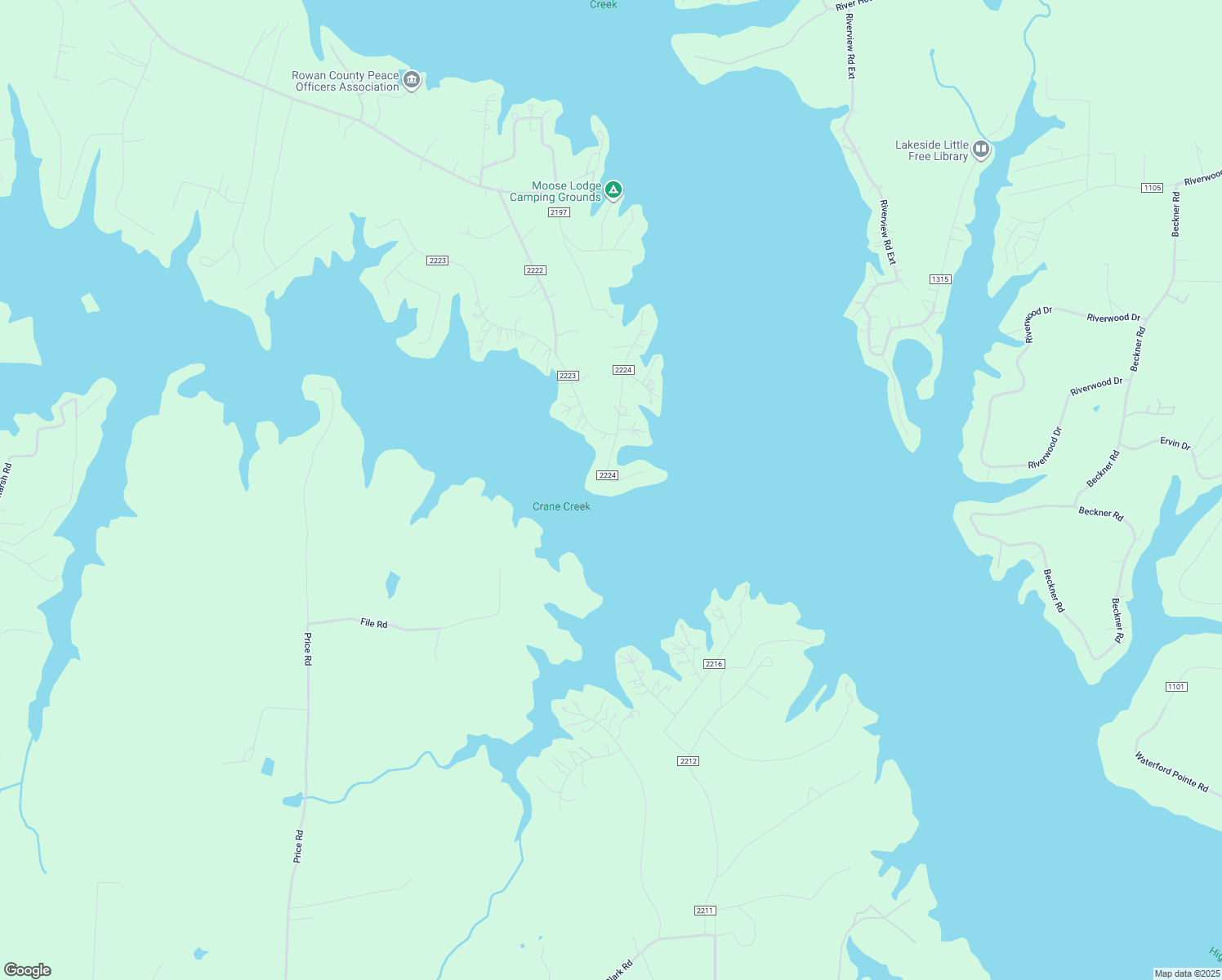 map of restaurants, bars, coffee shops, grocery stores, and more near 280 Topsail Road in Salisbury