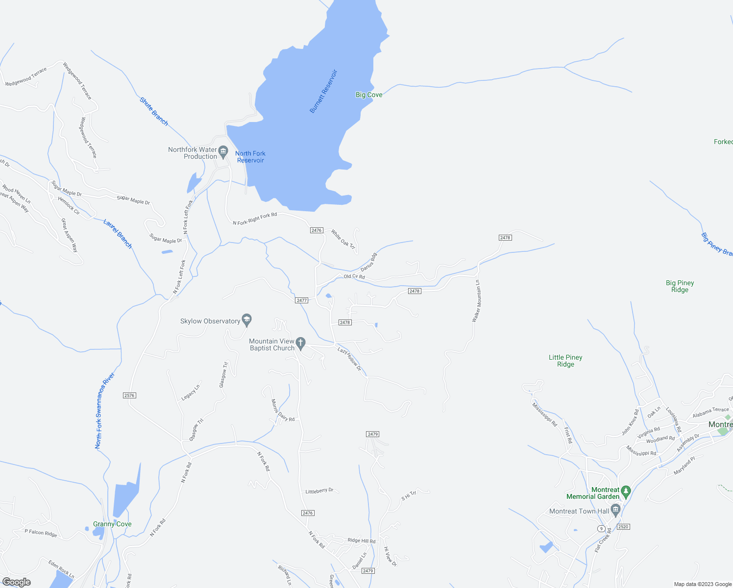 map of restaurants, bars, coffee shops, grocery stores, and more near 70 Walker Town Road in Black Mountain