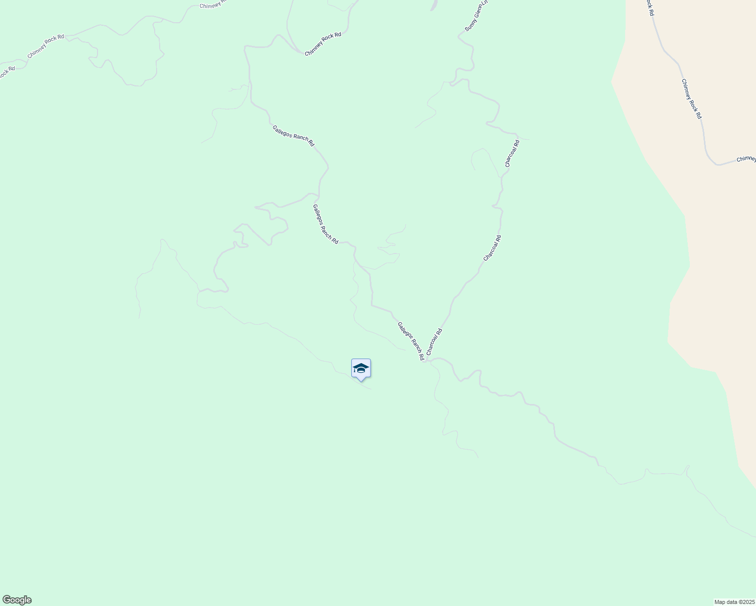 map of restaurants, bars, coffee shops, grocery stores, and more near Gallegos Ranch Road in San Luis Obispo County