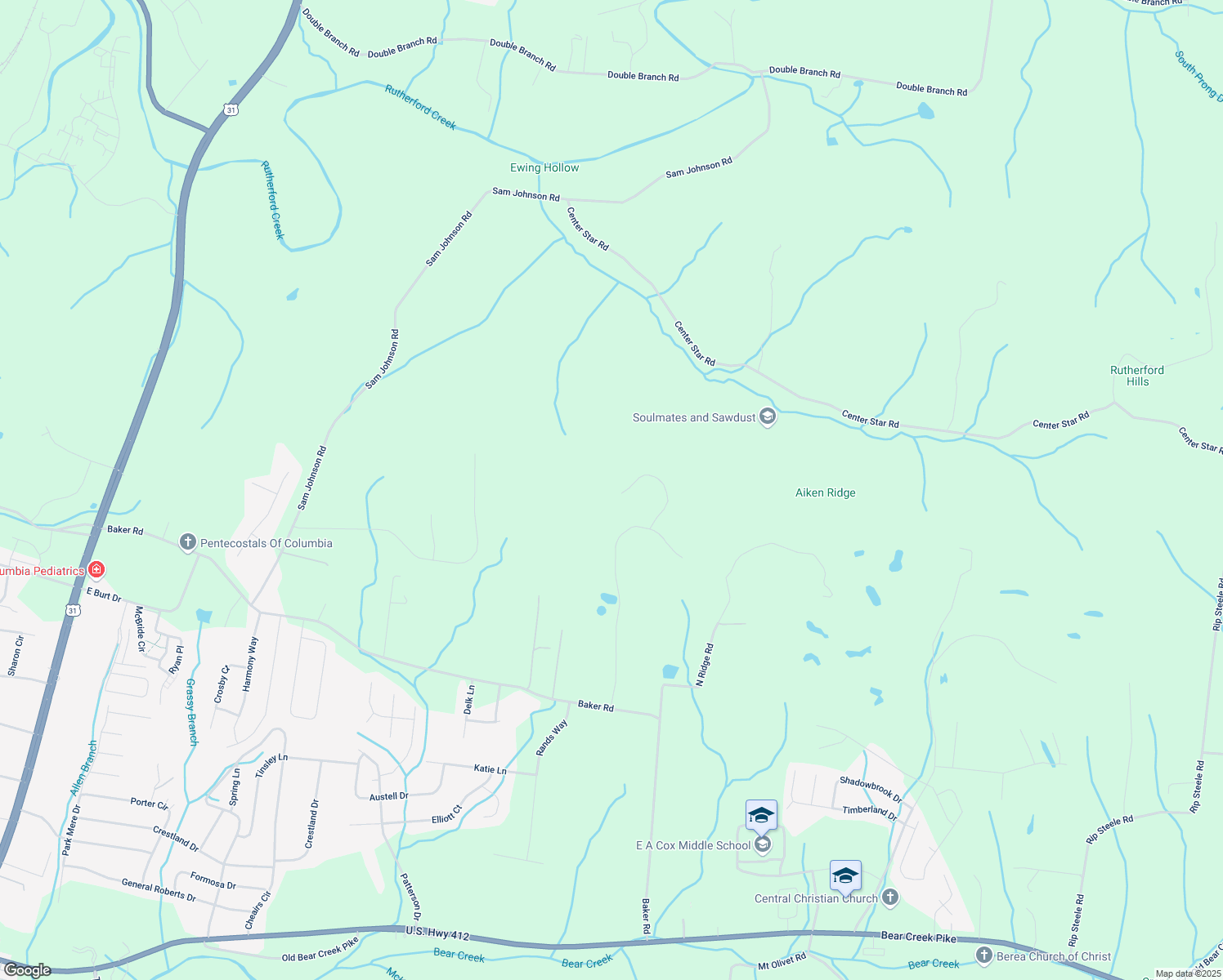 map of restaurants, bars, coffee shops, grocery stores, and more near 727 Still Pond Rd in Columbia