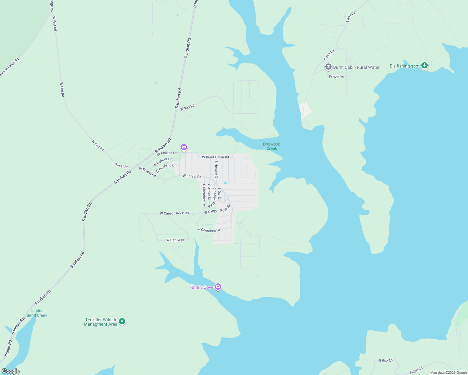 map of restaurants, bars, coffee shops, grocery stores, and more near 15718 West Flint Rock Road in Park Hill