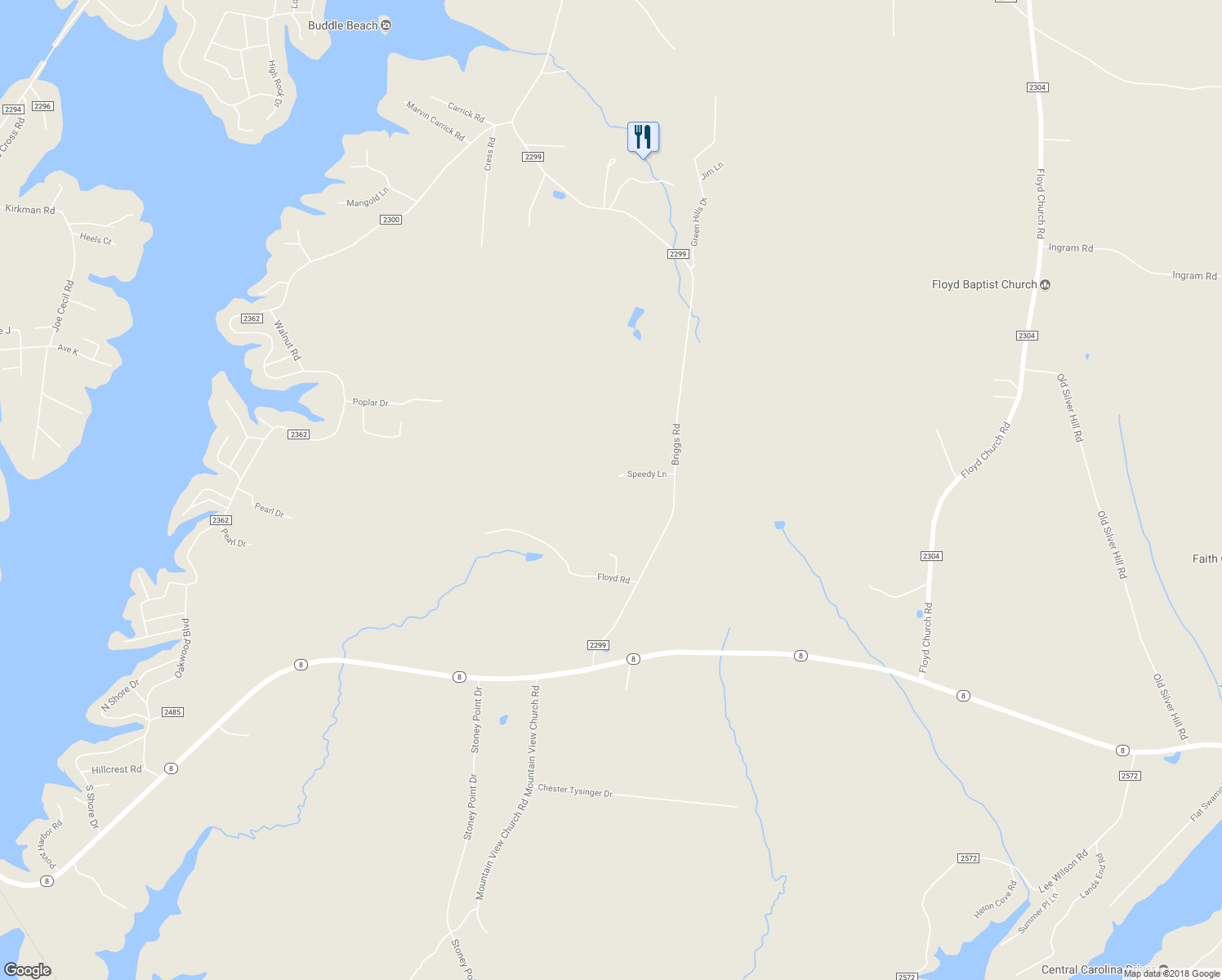 map of restaurants, bars, coffee shops, grocery stores, and more near 333 Speedy Lane in Lexington