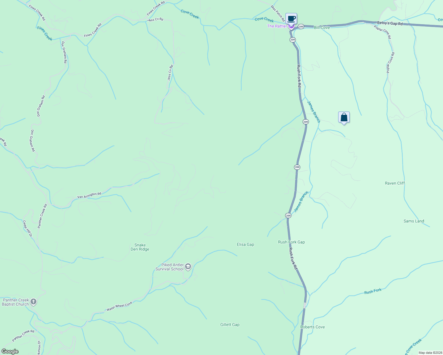 map of restaurants, bars, coffee shops, grocery stores, and more near 2050 Hyacinth Drive in Clyde