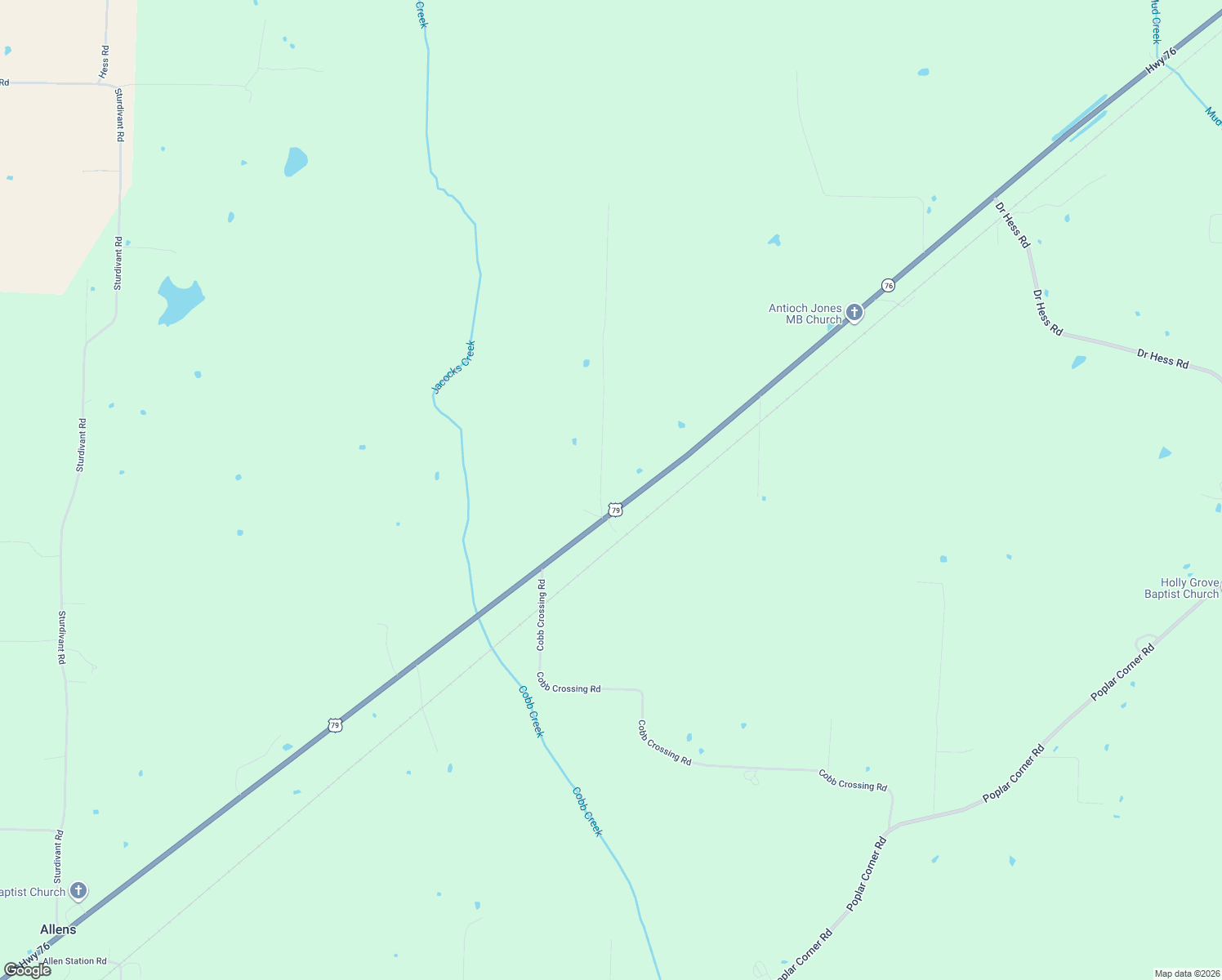 map of restaurants, bars, coffee shops, grocery stores, and more near 78 Sonny Cobb Road in Bells
