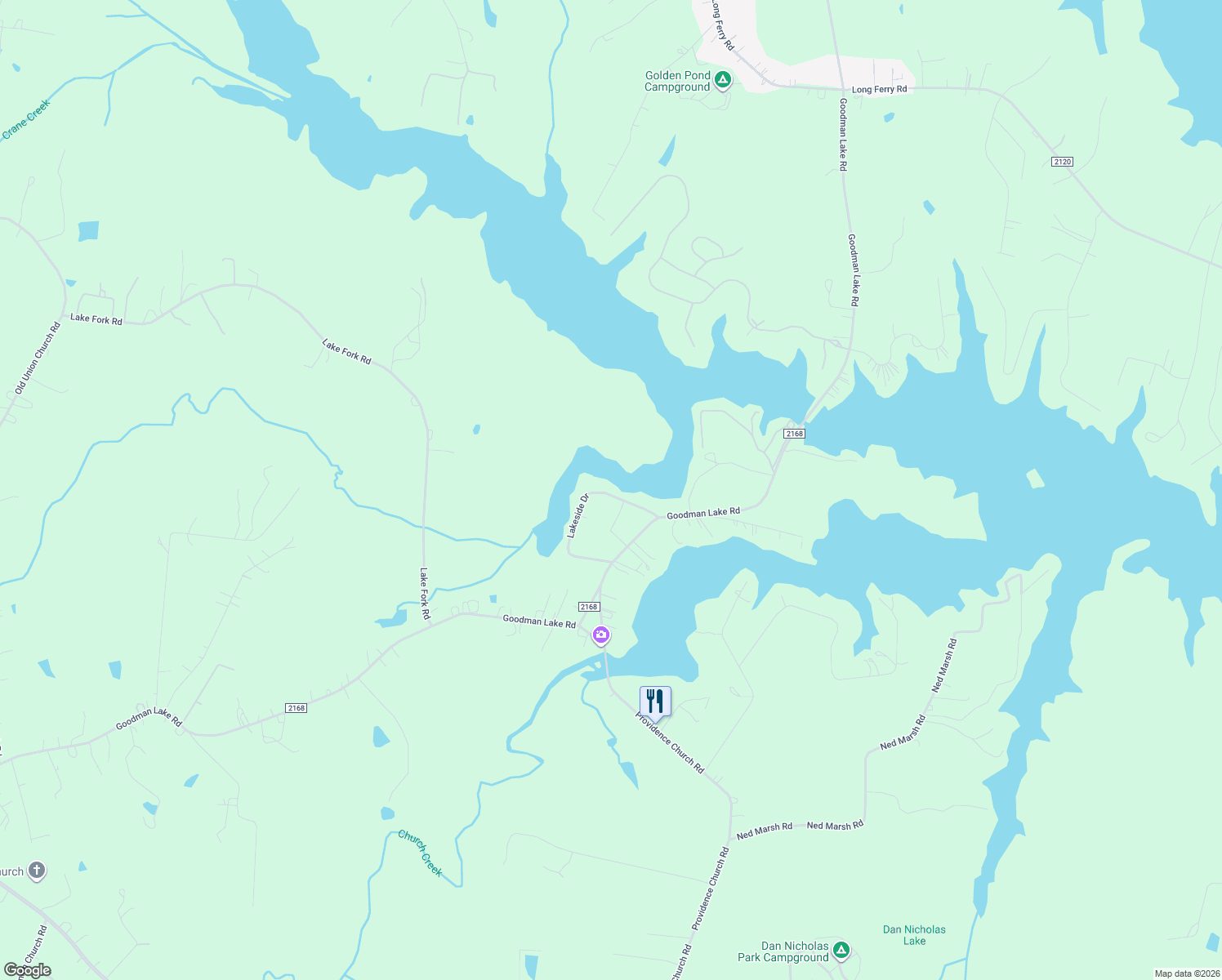 map of restaurants, bars, coffee shops, grocery stores, and more near 420 Lakeside Dr in Salisbury