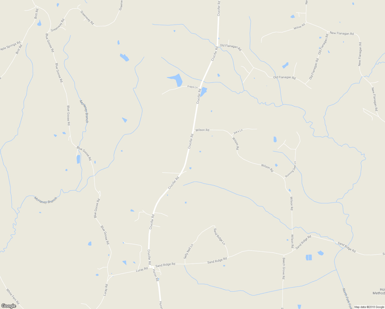 map of restaurants, bars, coffee shops, grocery stores, and more near 2259 Crucifer Road in Huron