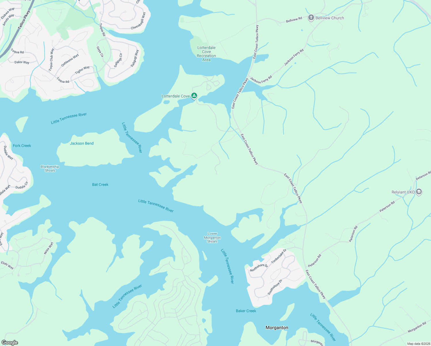 map of restaurants, bars, coffee shops, grocery stores, and more near 900 Teeters Road in Greenback