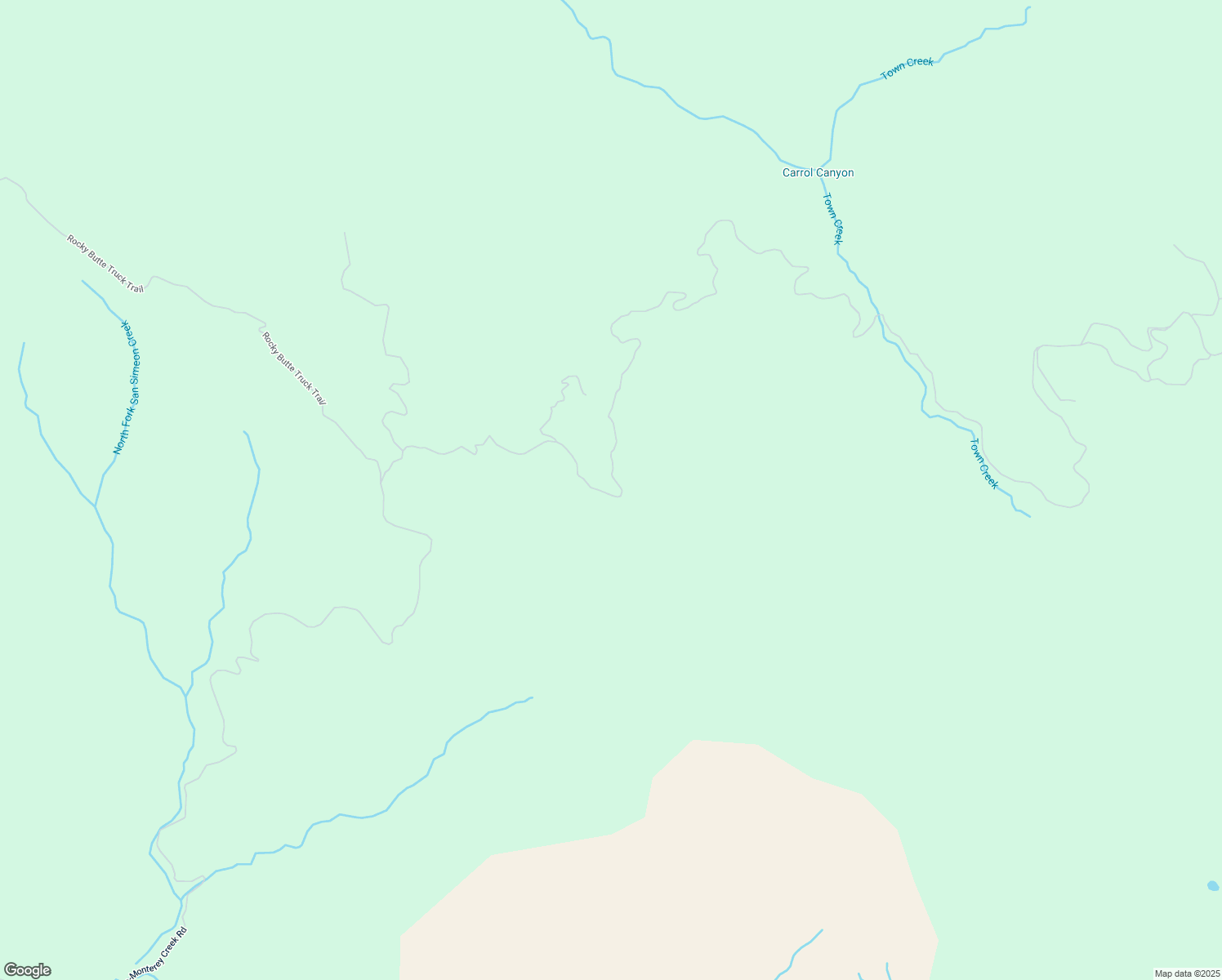 map of restaurants, bars, coffee shops, grocery stores, and more near 6446 San Simeon-Monterey Creek Road in Cambria