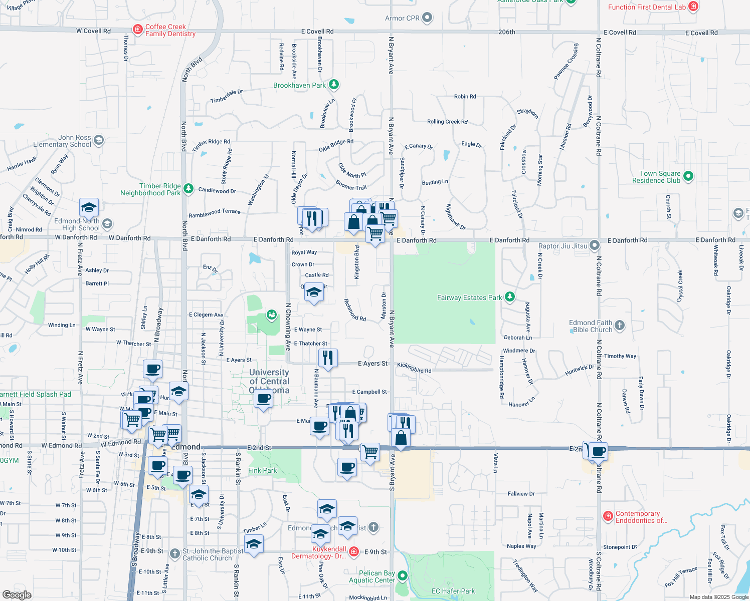816 Carfax Road, Edmond OK Walk Score