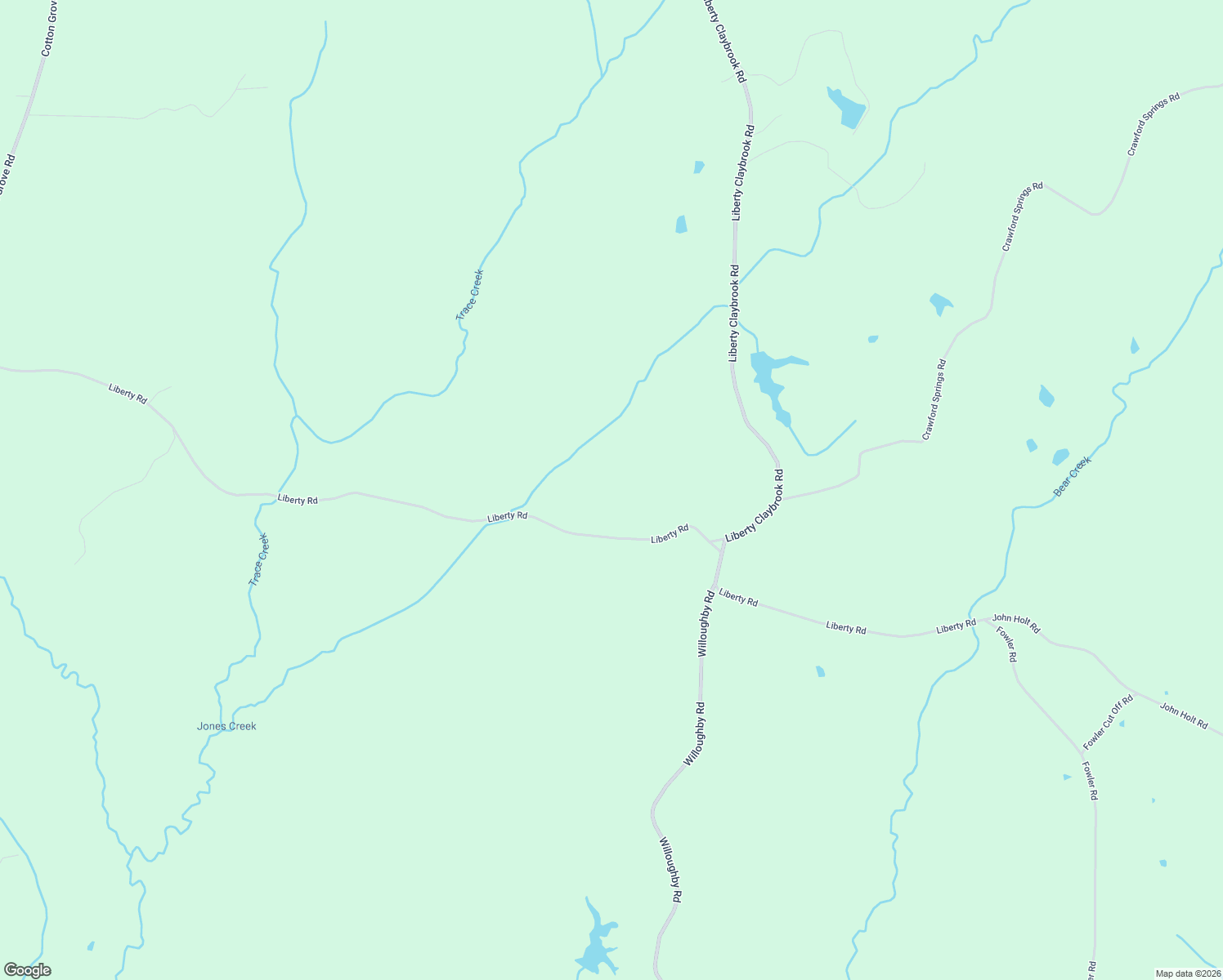 map of restaurants, bars, coffee shops, grocery stores, and more near 459 Liberty Road in Beech Bluff