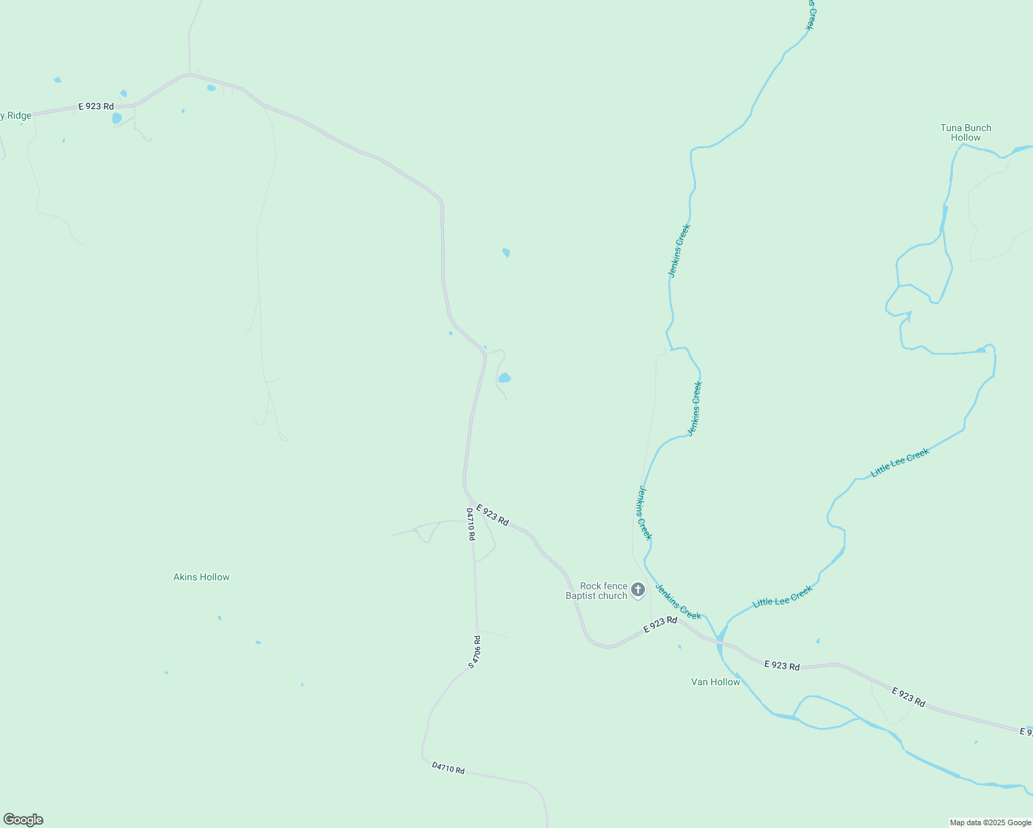 map of restaurants, bars, coffee shops, grocery stores, and more near 5170 RR 5 in Stilwell