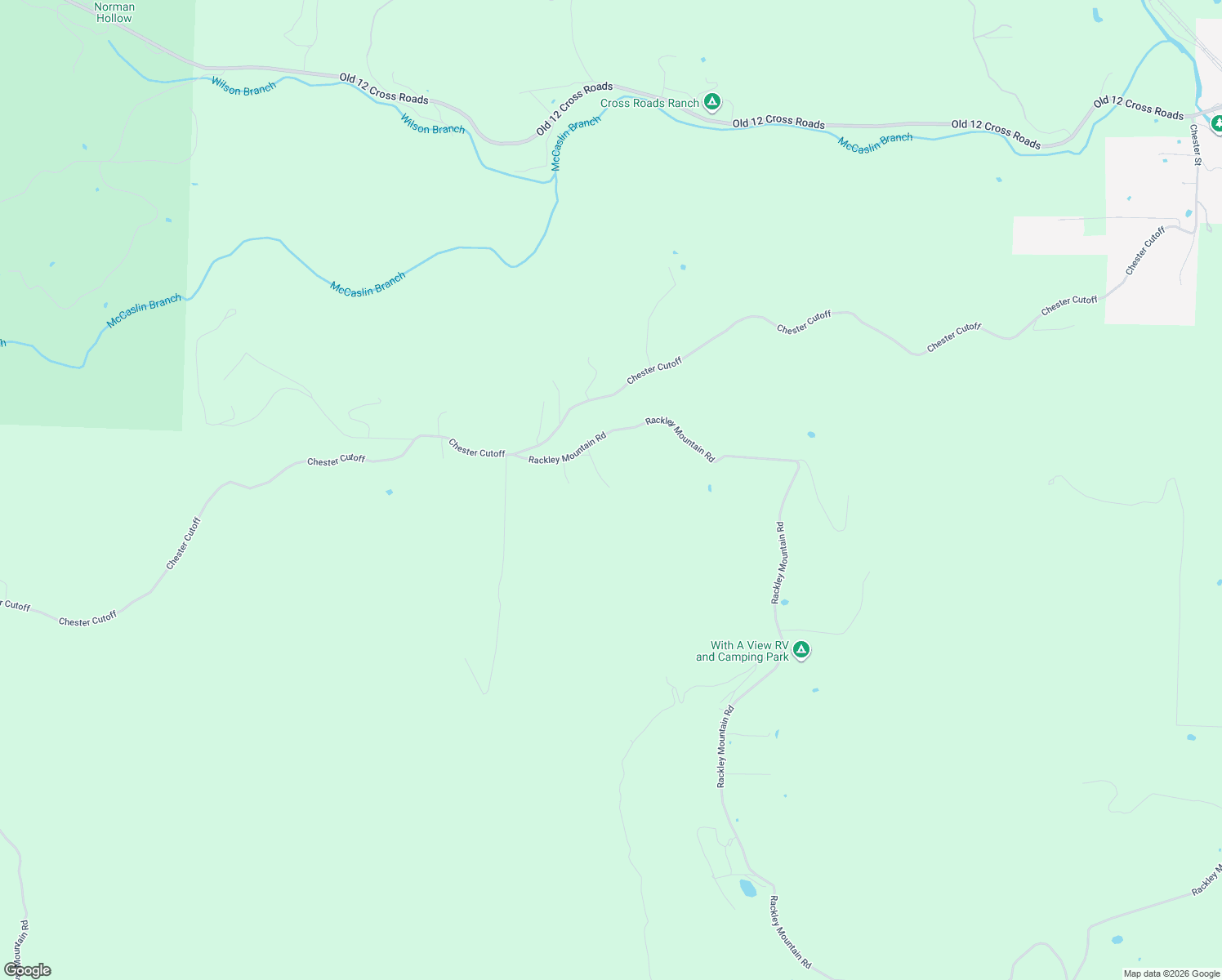 map of restaurants, bars, coffee shops, grocery stores, and more near 7738 Rackley Mountain Road in Chester