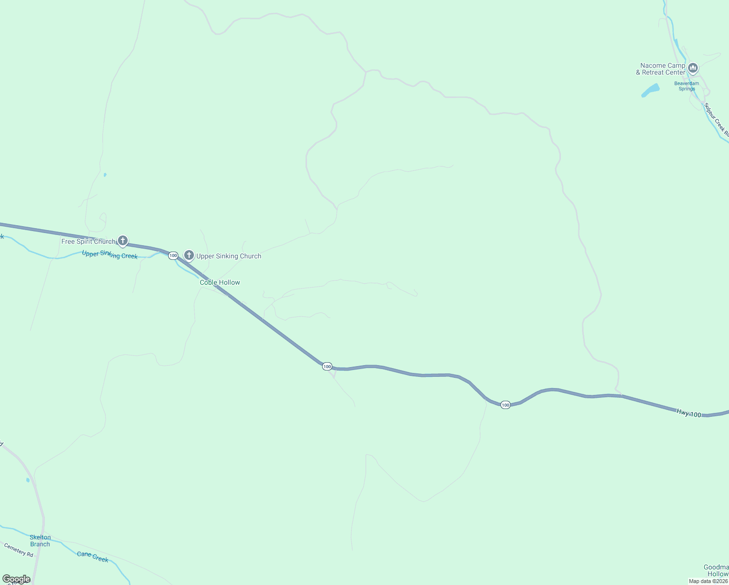 map of restaurants, bars, coffee shops, grocery stores, and more near 1252 Kelly Road in Pleasantville