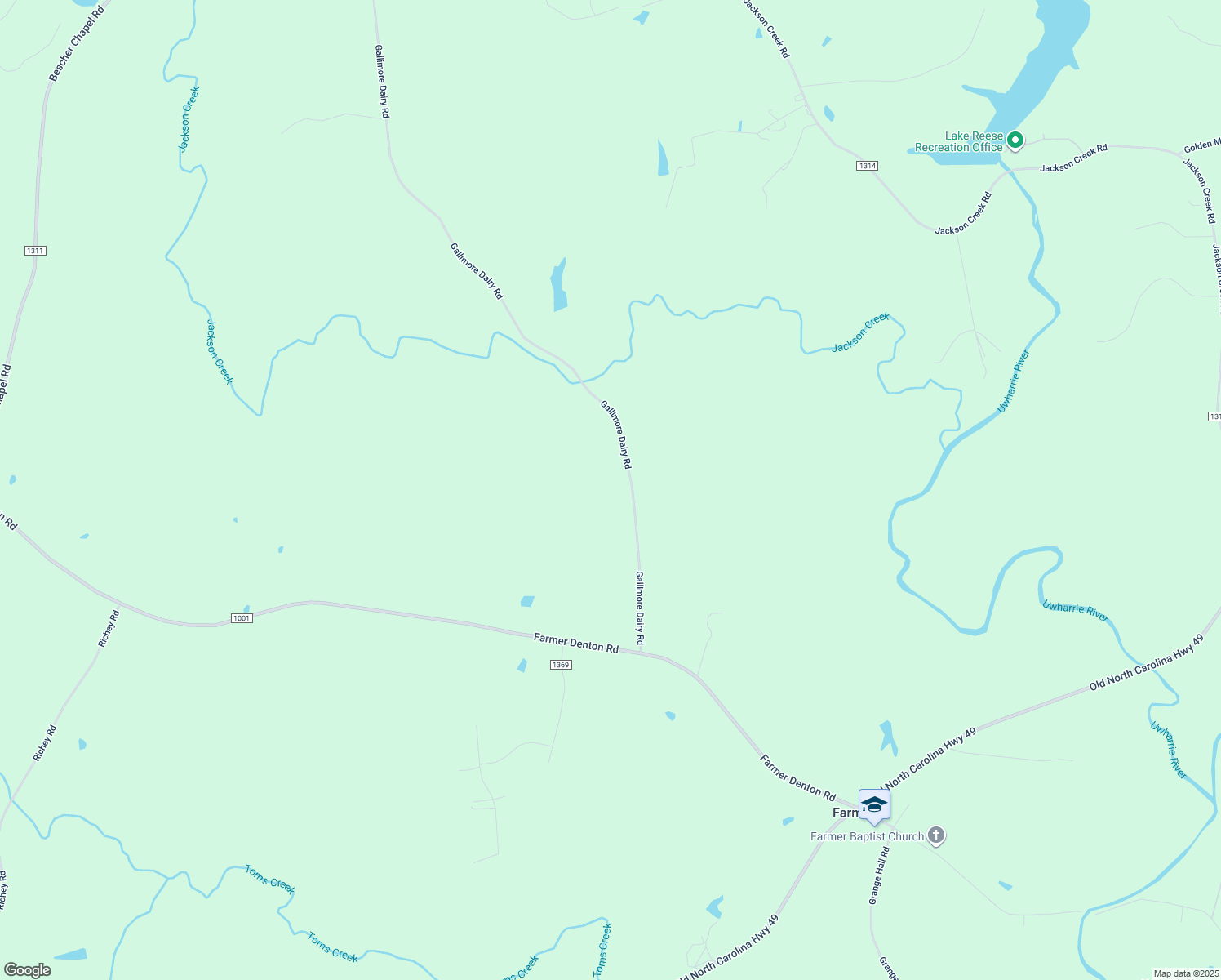 map of restaurants, bars, coffee shops, grocery stores, and more near 3114 Gallimore Dairy Road in Denton