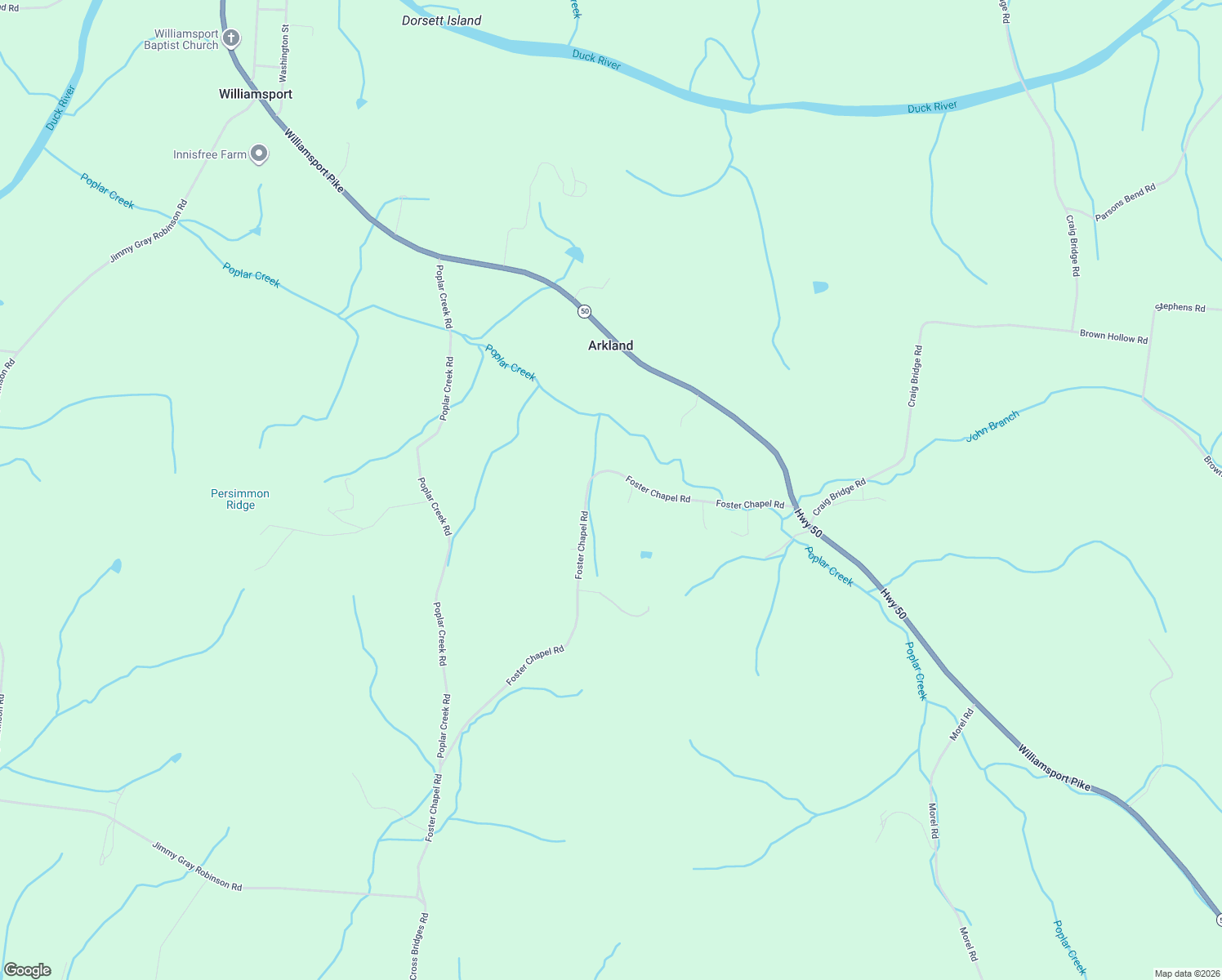 map of restaurants, bars, coffee shops, grocery stores, and more near 3219 Foster Chapel Road in Columbia