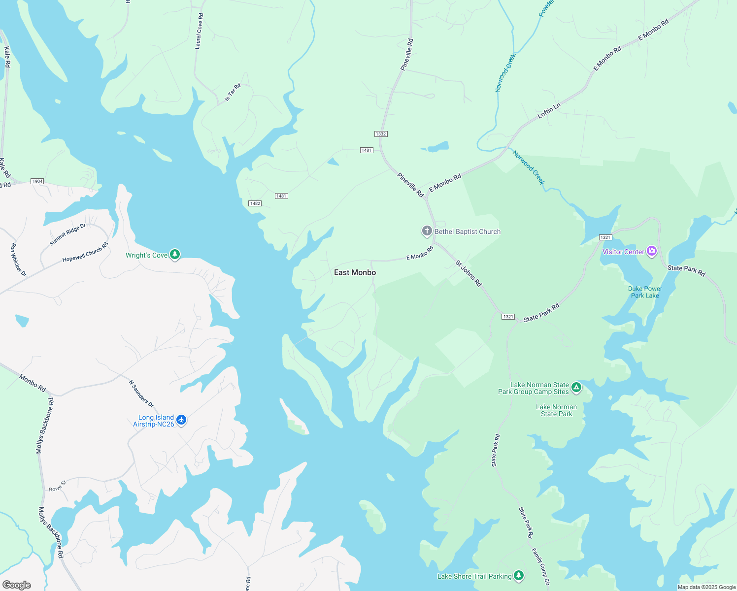 map of restaurants, bars, coffee shops, grocery stores, and more near 141 Windemere Isle Road in Statesville