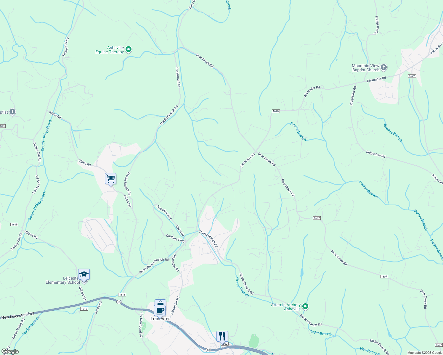 map of restaurants, bars, coffee shops, grocery stores, and more near 59 Golden Lane in Leicester