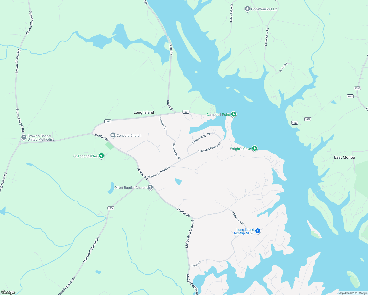 map of restaurants, bars, coffee shops, grocery stores, and more near 7984 Summit Ridge Drive in Catawba