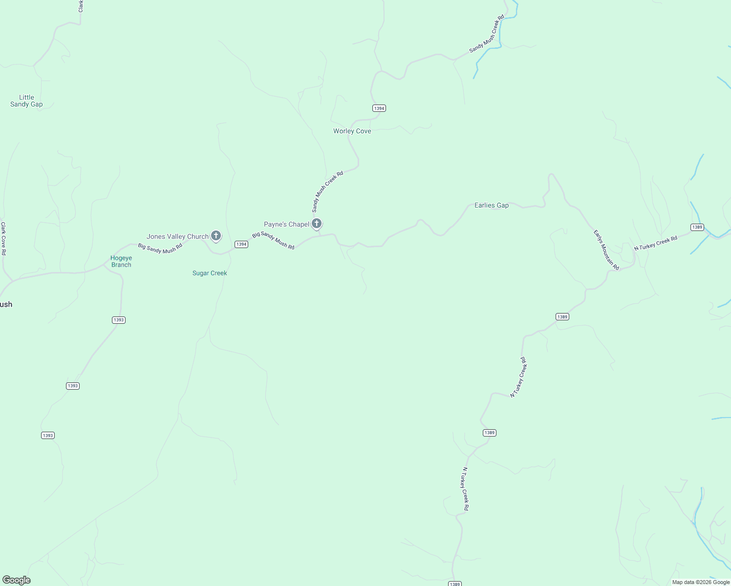 map of restaurants, bars, coffee shops, grocery stores, and more near 89 Bud Road in Leicester